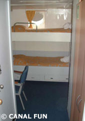 Interior del crucero
