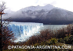 Vista del Glaciar Perito Moreno
