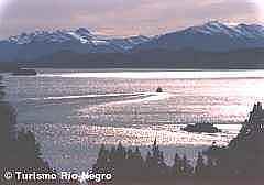 El lago Nahuel Huapi