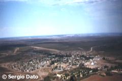 Vista panor&aacute;mica actual de Sierra Grande