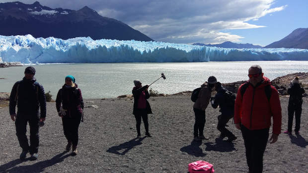 Minitrekking sobre el glaciar