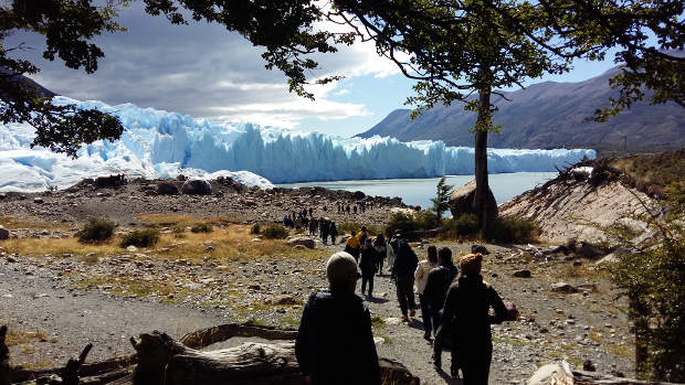 Minitrekking sobre el glaciar